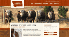 Desktop Screenshot of montanahereford.org